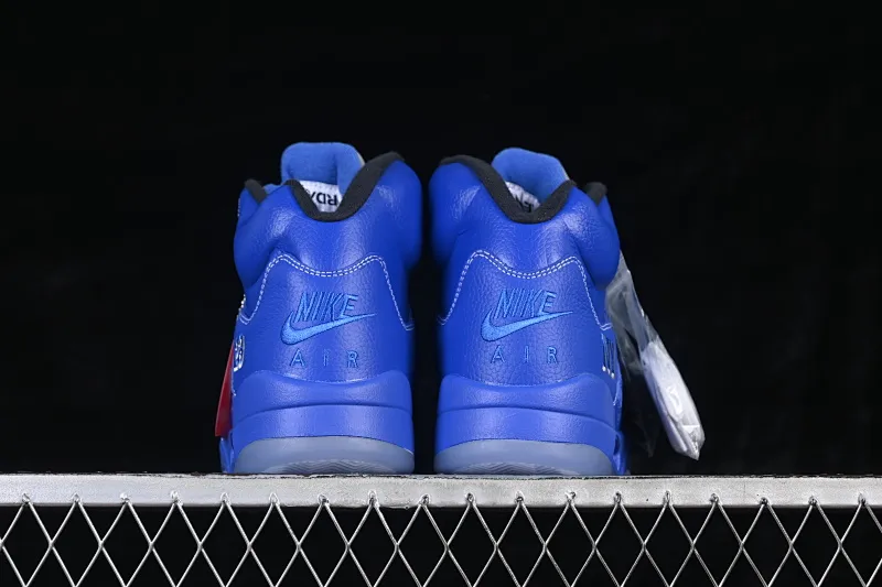 All categories Air Jordan Jordan series basketball shoes Air Jordan 5 Awake NY x Air Jordan 5 Retro AJ5 Joe 5 racing blue DV4982-400